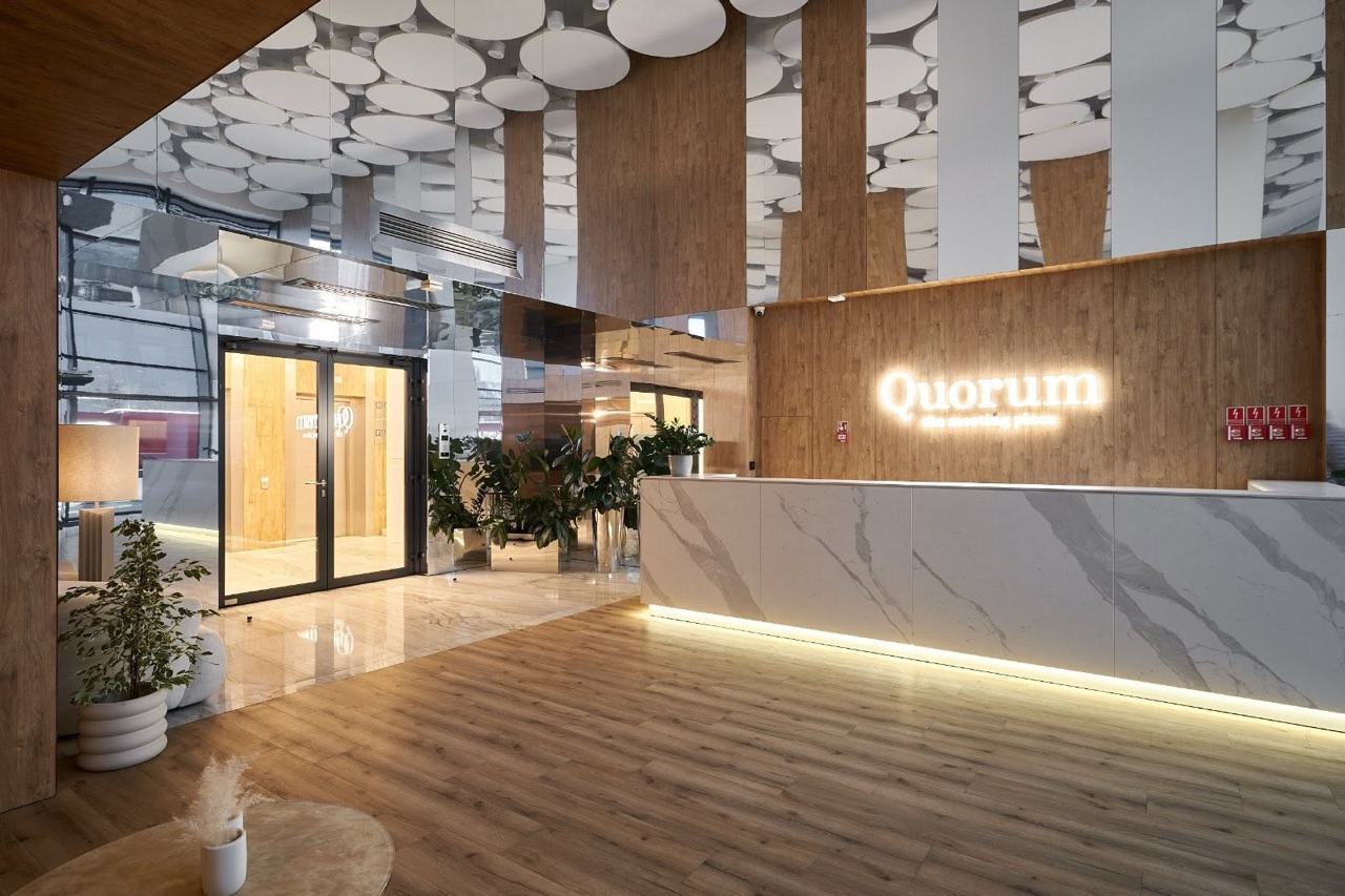 Recepcja Quorum Apartments